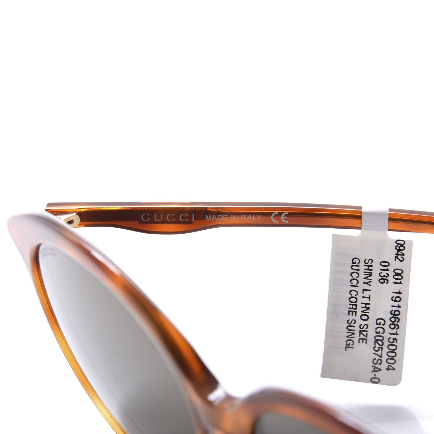 Acetate GG Sunglasses GG0257S Havana