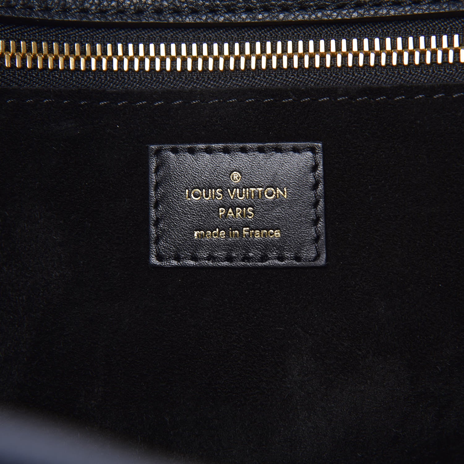 Louis Vuitton Veau Cachemire Tote W PM Black 6 of 9