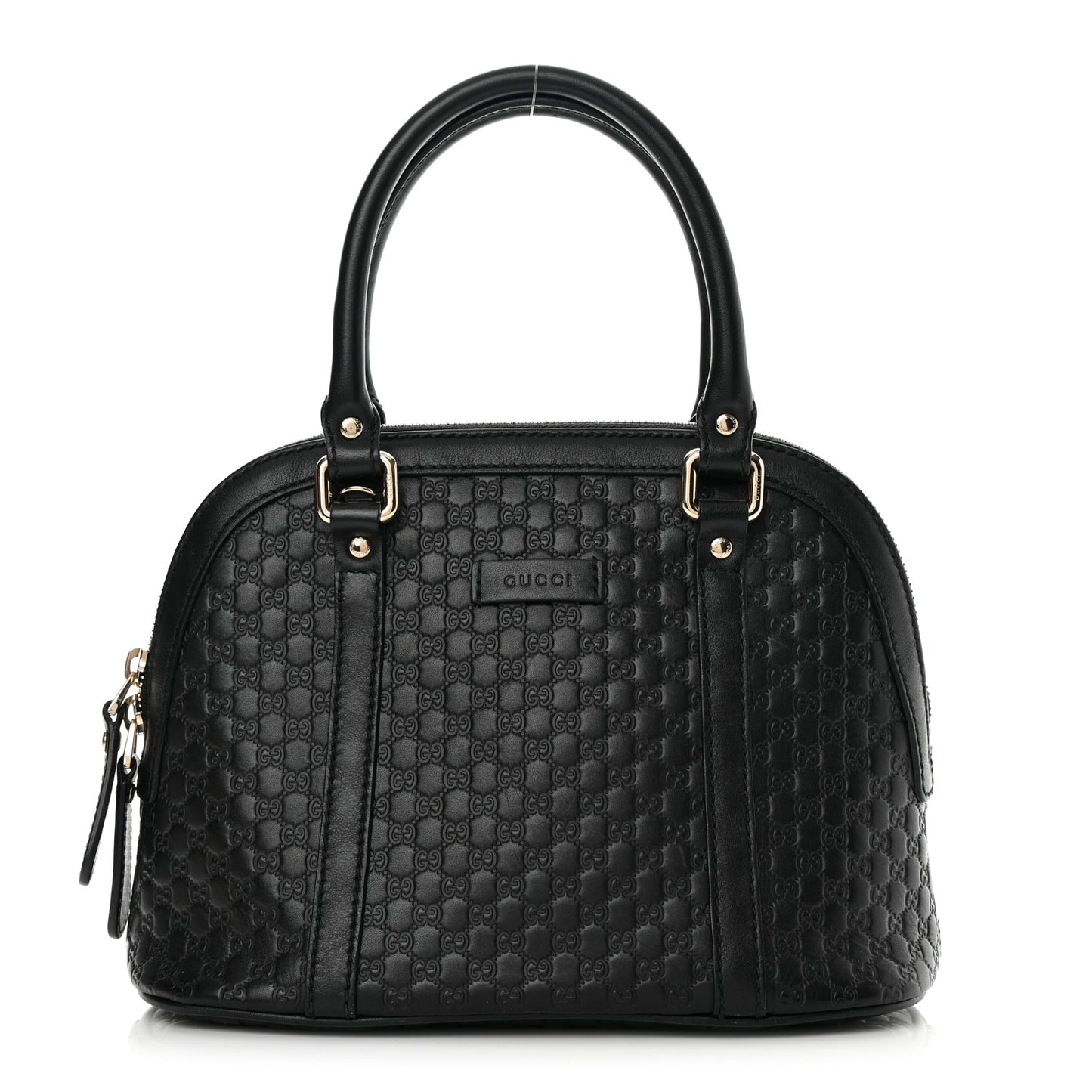 Microguccissima Mini Dome Bag Black