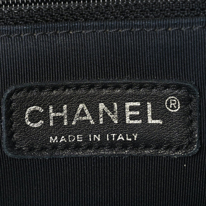 Chanel Lambskin Quilted Large Boy Flap Black 5 of 9