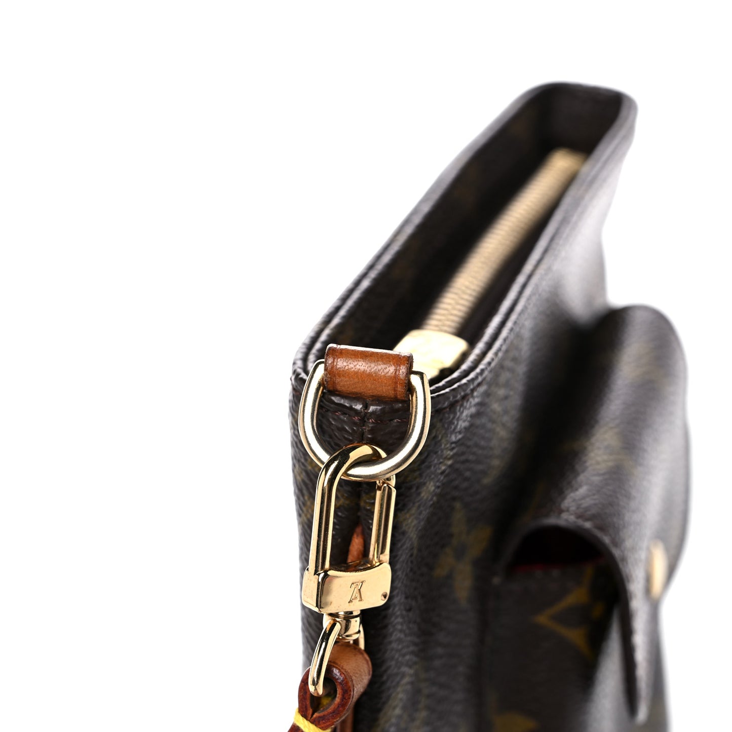 Monogram Partition Wristlet