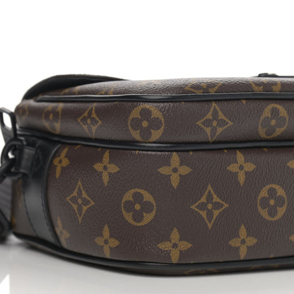 Louis Vuitton Monogram Macassar S Lock Messenger 8 of 9