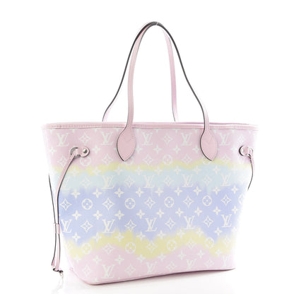 Louis Vuitton Monogram Escale Neverfull MM Pastel 2 of 10