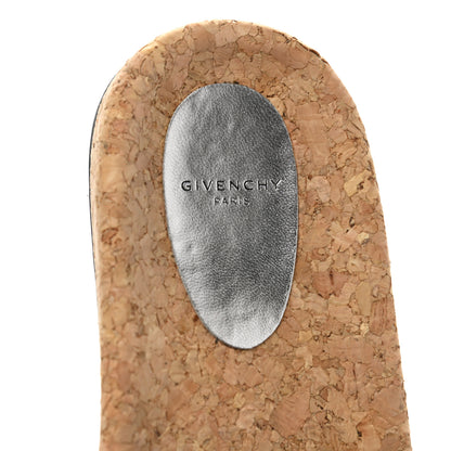 Givenchy Cork Logo Slide Sandals 37.5 Natural 7 of 9