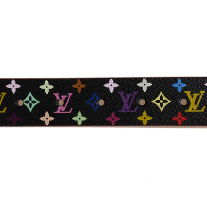 Louis Vuitton Monogram Multicolor Ceinture Belt Black 90 36 7 of 8