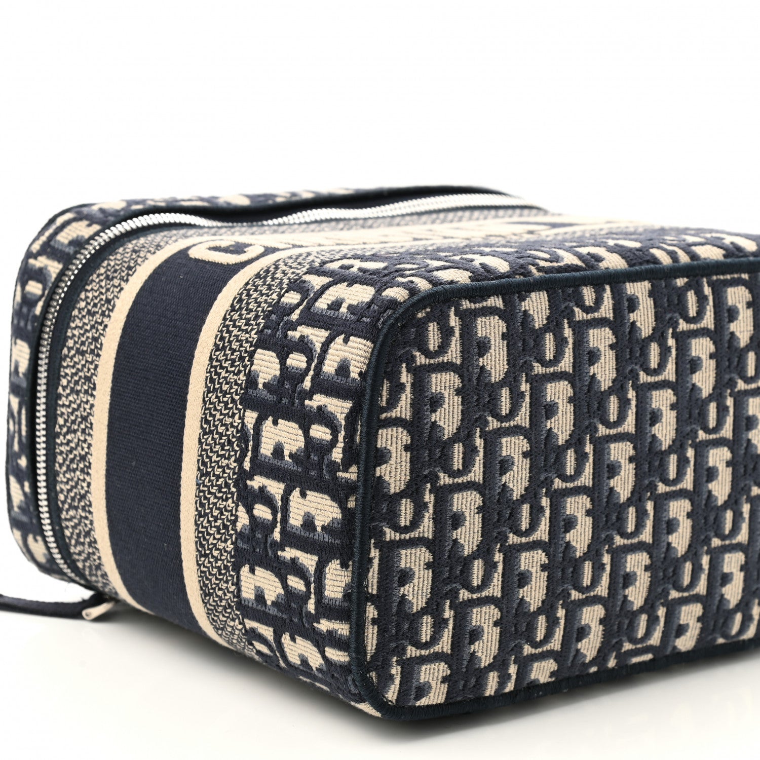 Christian Dior Oblique Diortravel Vanity Case Blue 8 of 10