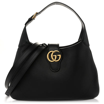 Gucci Goatskin Medium Aphrodite Shoulder Bag Black 1 of 10