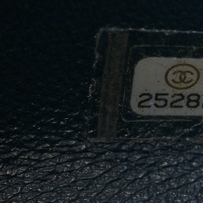 Chanel Caviar Quilted Filigree Backpack Navy 7 of 10