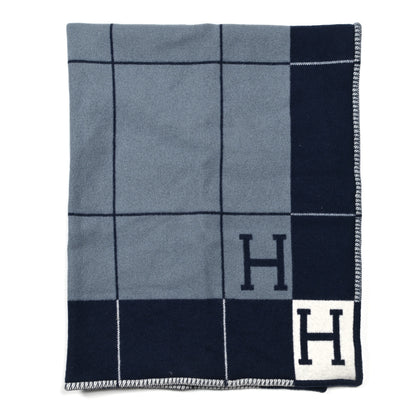 Hermes Wool Cashmere Avalon III Blanket Caban Ecru 1 of 3