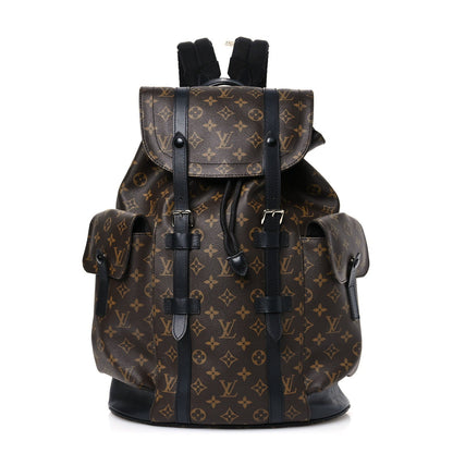 Louis Vuitton Monogram Macassar Christopher PM Backpack 1 of 7
