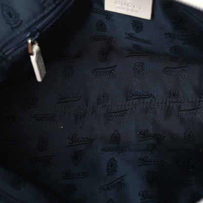 Gucci Monogram Reins Tote Navy 4 of 7