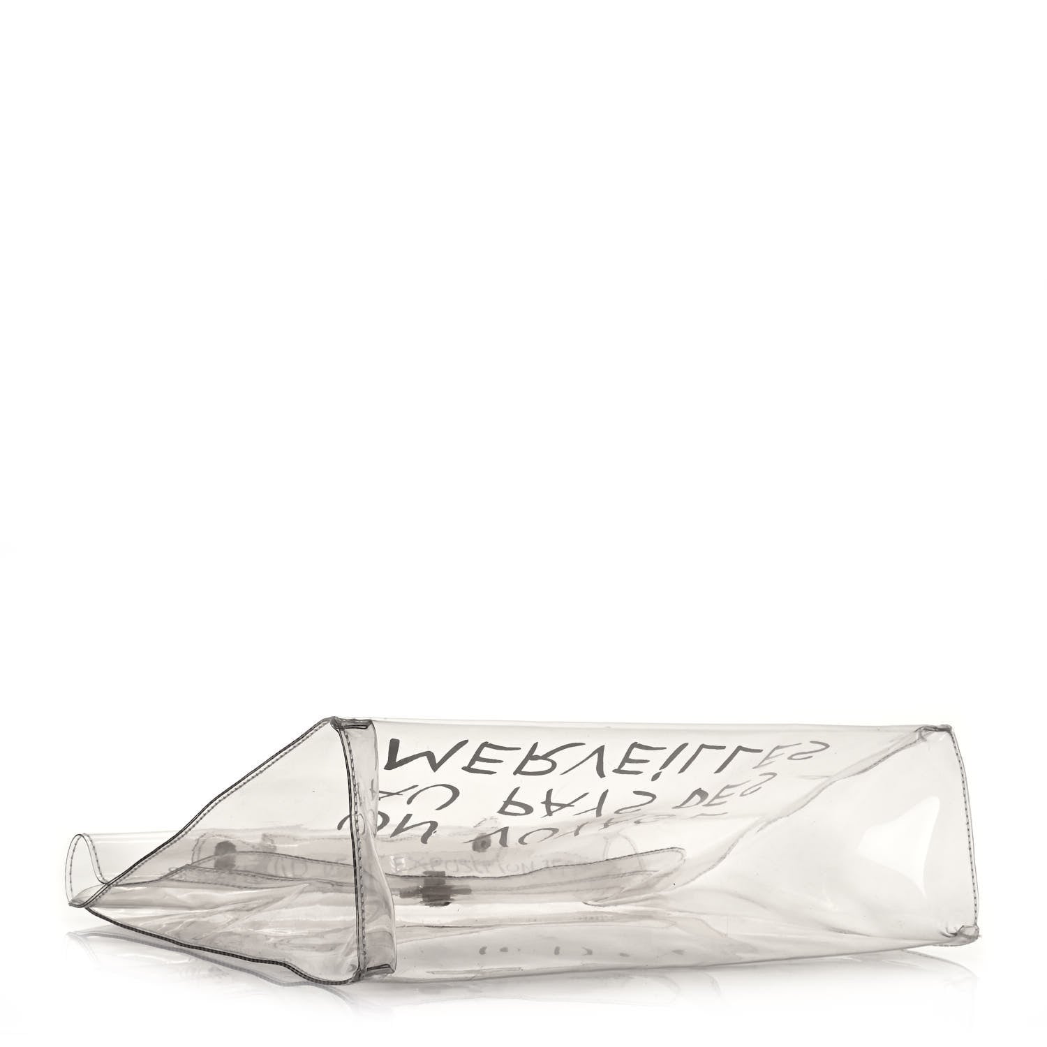 Hermes Vinyl Souvenir De L'Exposition Kelly Transparent 4 of 11