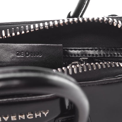 Givenchy Shiny Lord Calfskin Mini Antigona Black 7 of 7