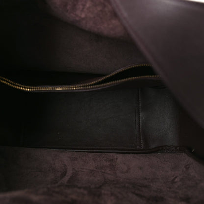 Saint Laurent Supple Calfskin Large Le 5 A 7 Soft Hobo  Raisin 4 of 8