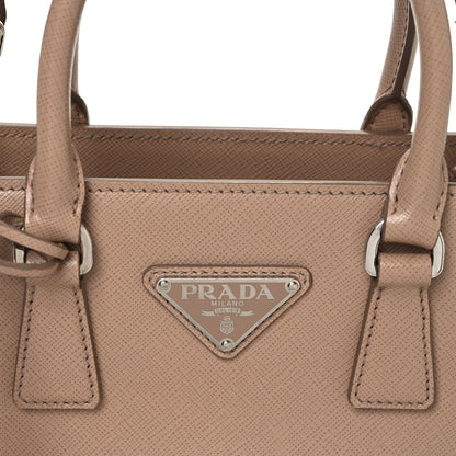 Prada Saffiano Lux Micro Galleria Shoulder Bag Cammeo 7 of 7
