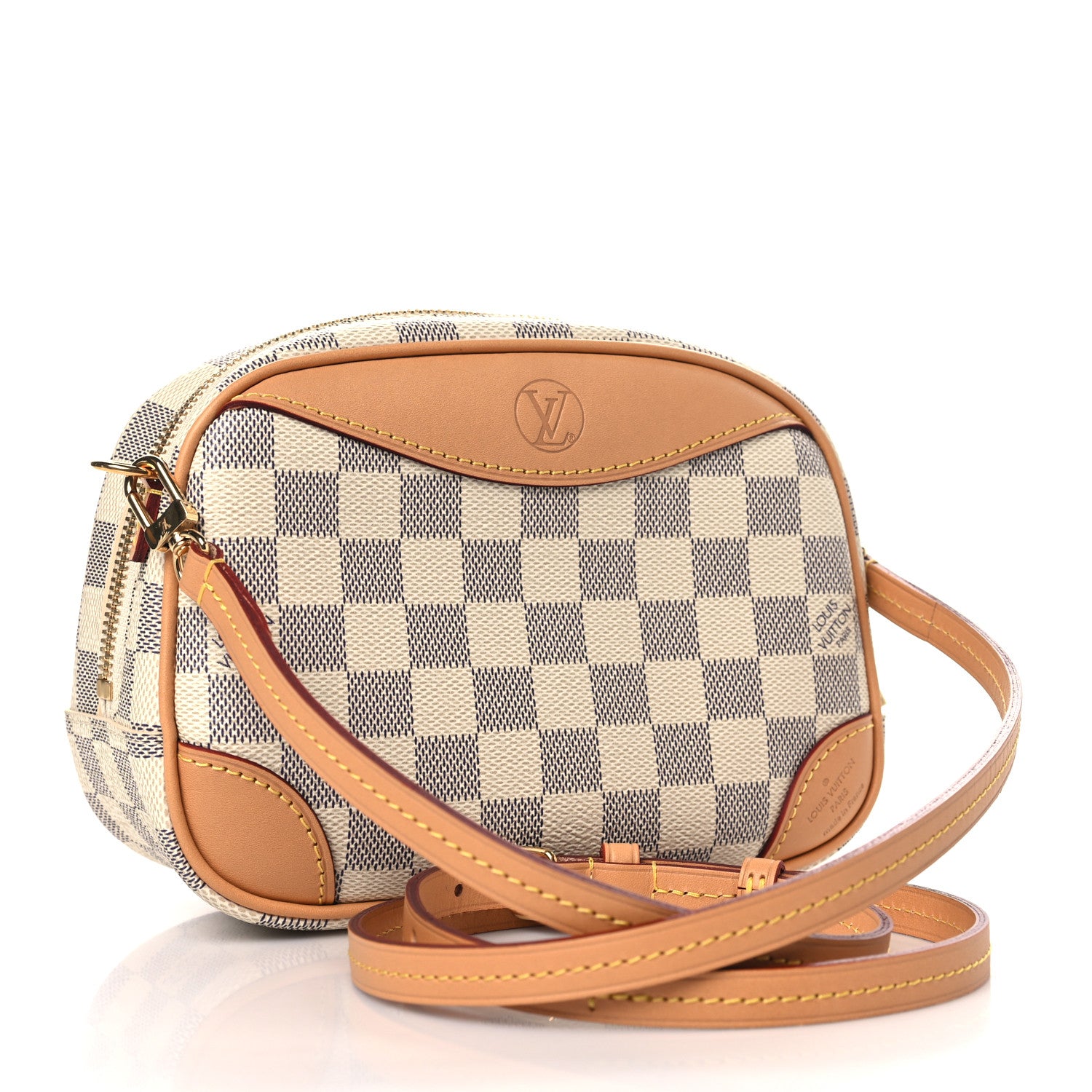Louis Vuitton Damier Azur Mini Deauville 3 of 9