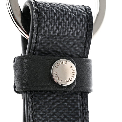 Louis Vuitton Damier Graphite LV Dragonne Key Holder 3 of 5