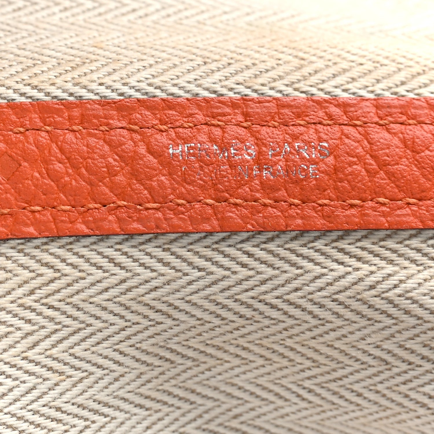 Hermes Negonda Garden Party 36 MM  Orange 6 of 7