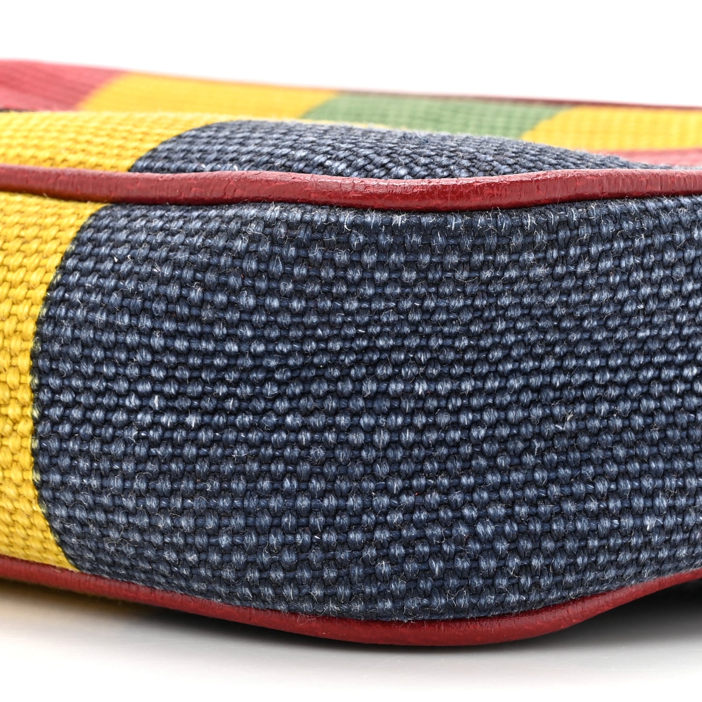 Canvas Marley Stripe Script Logo Gucci 100 Belt Bag 80 32 Multicolor