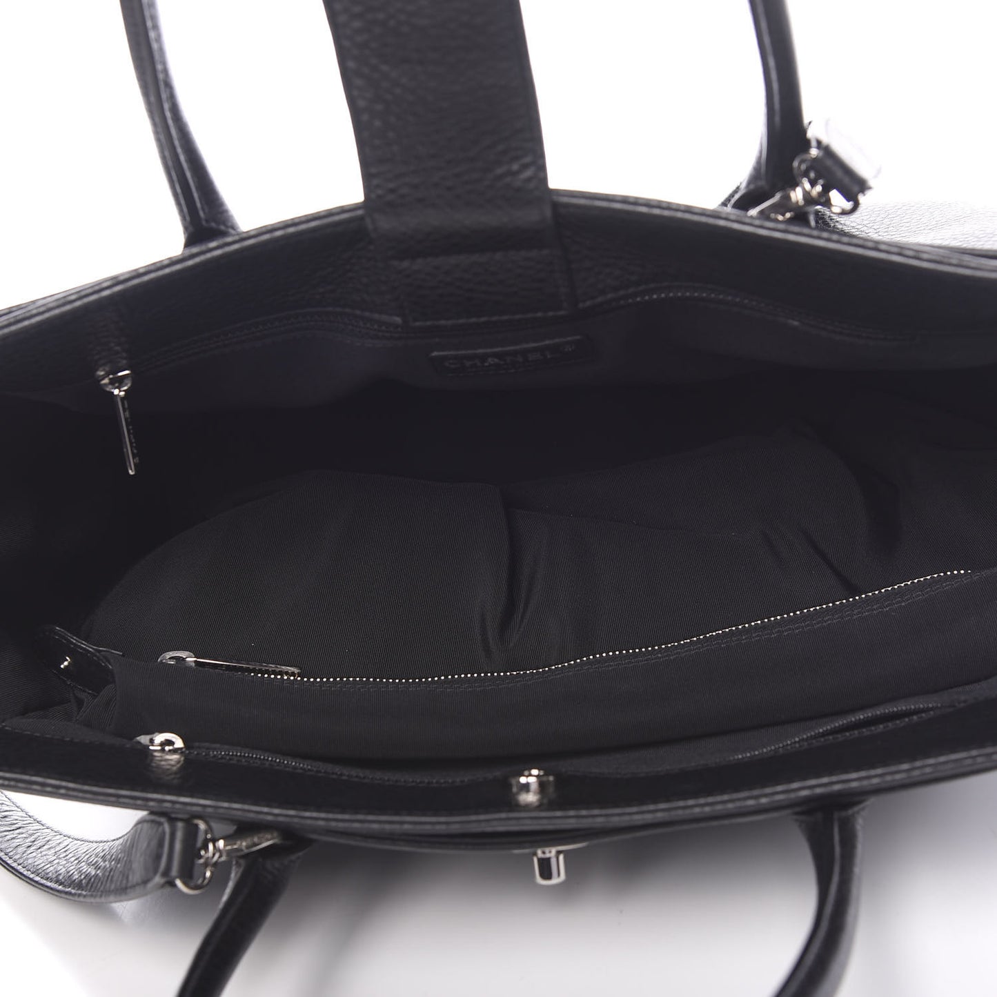 Deerskin Cerf Executive Shopper Tote Black