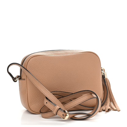 Gucci Pebbled Calfskin Small Soho Disco Bag Camelia 3 of 11