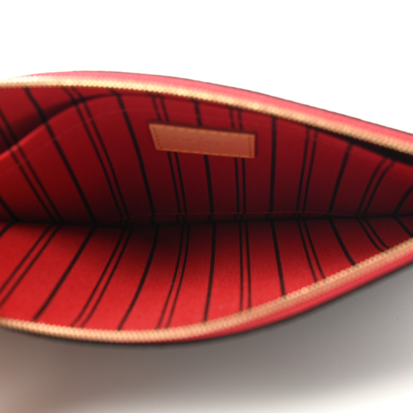 Monogram Neverfull MM GM Pochette Cherry