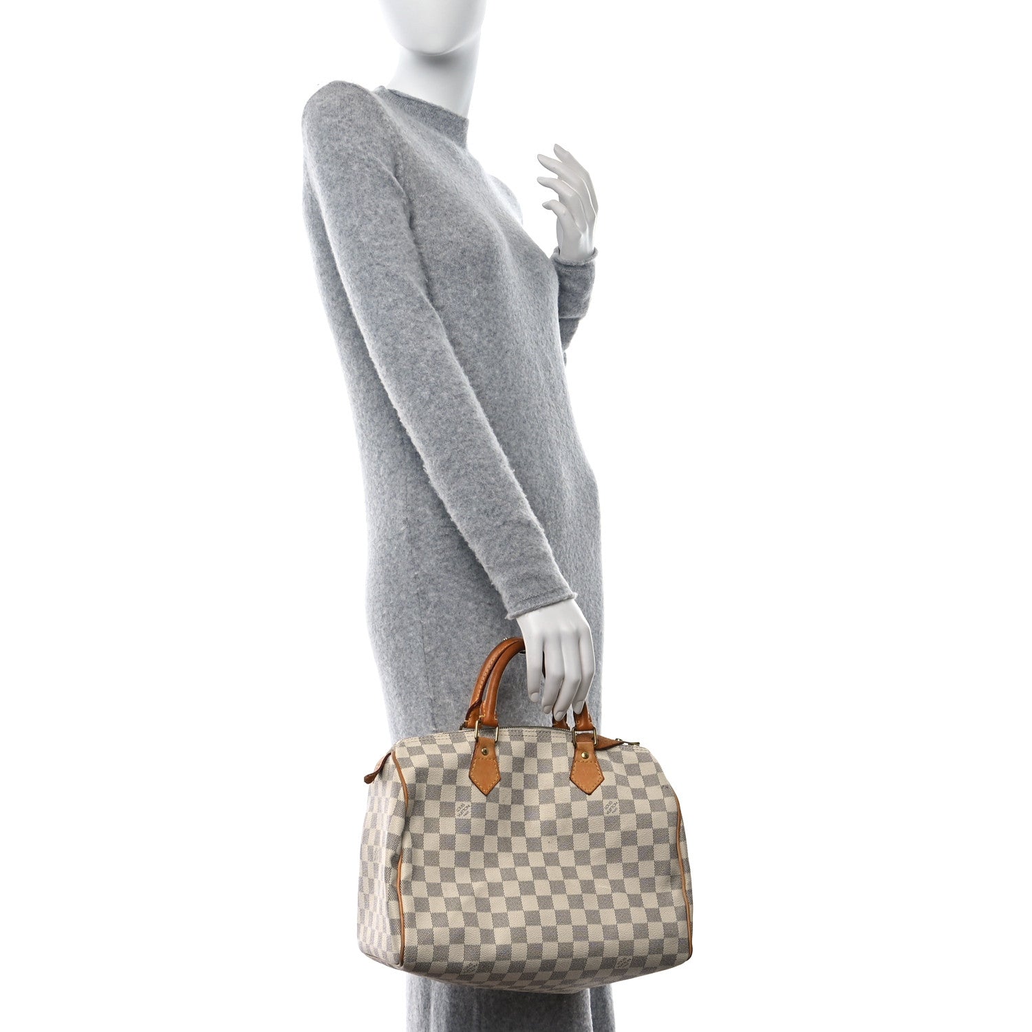 Louis Vuitton Damier Azur Speedy 30 2 of 15