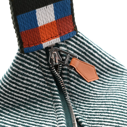 Hermes Wool Small Bride-A-Brac H Natte Pouch Vert Foret 7 of 8