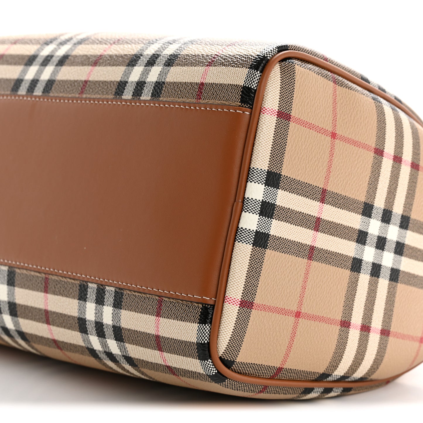 Horseferry Check Medium Bowling Bag Tan