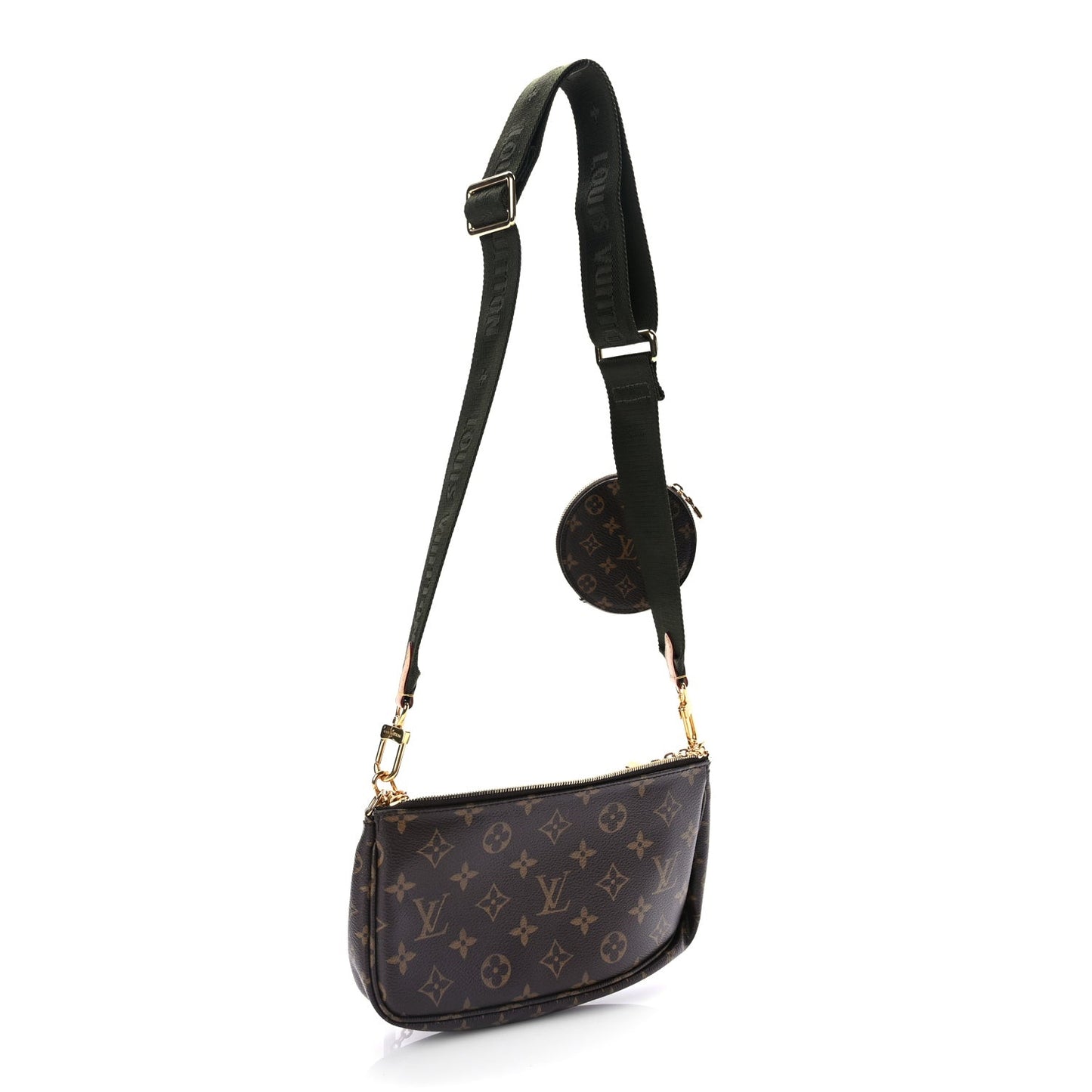Monogram Multi Pochette Accessories Kaki