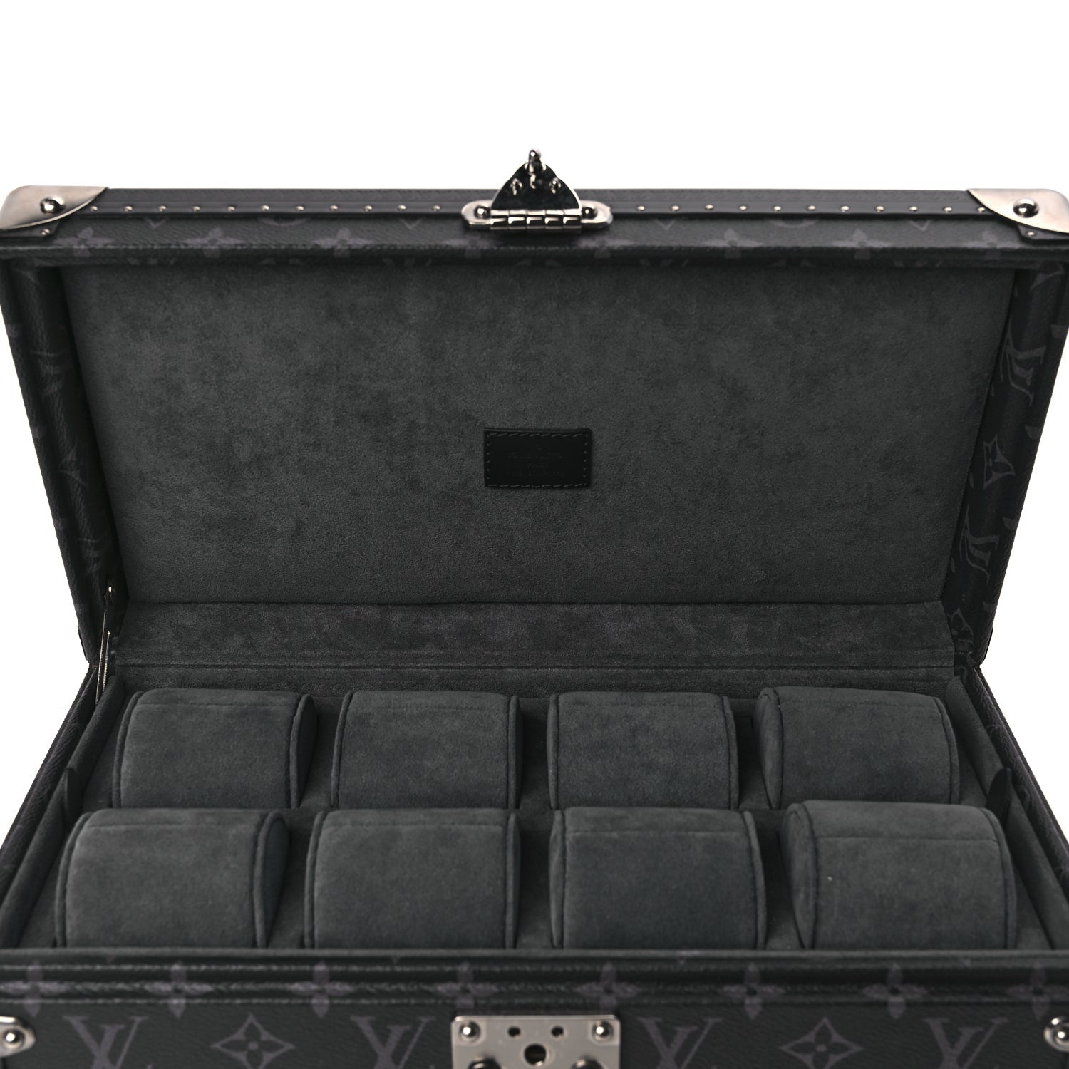Louis Vuitton Monogram Eclipse Coffret 8 Watch Case 5 of 8