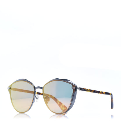 Christian Dior Round Mirrored Murmure Sunglasses Havana 1 of 6
