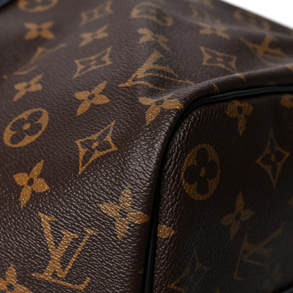 Louis Vuitton Monogram Macassar Keepall Bandouliere 45 9 of 11
