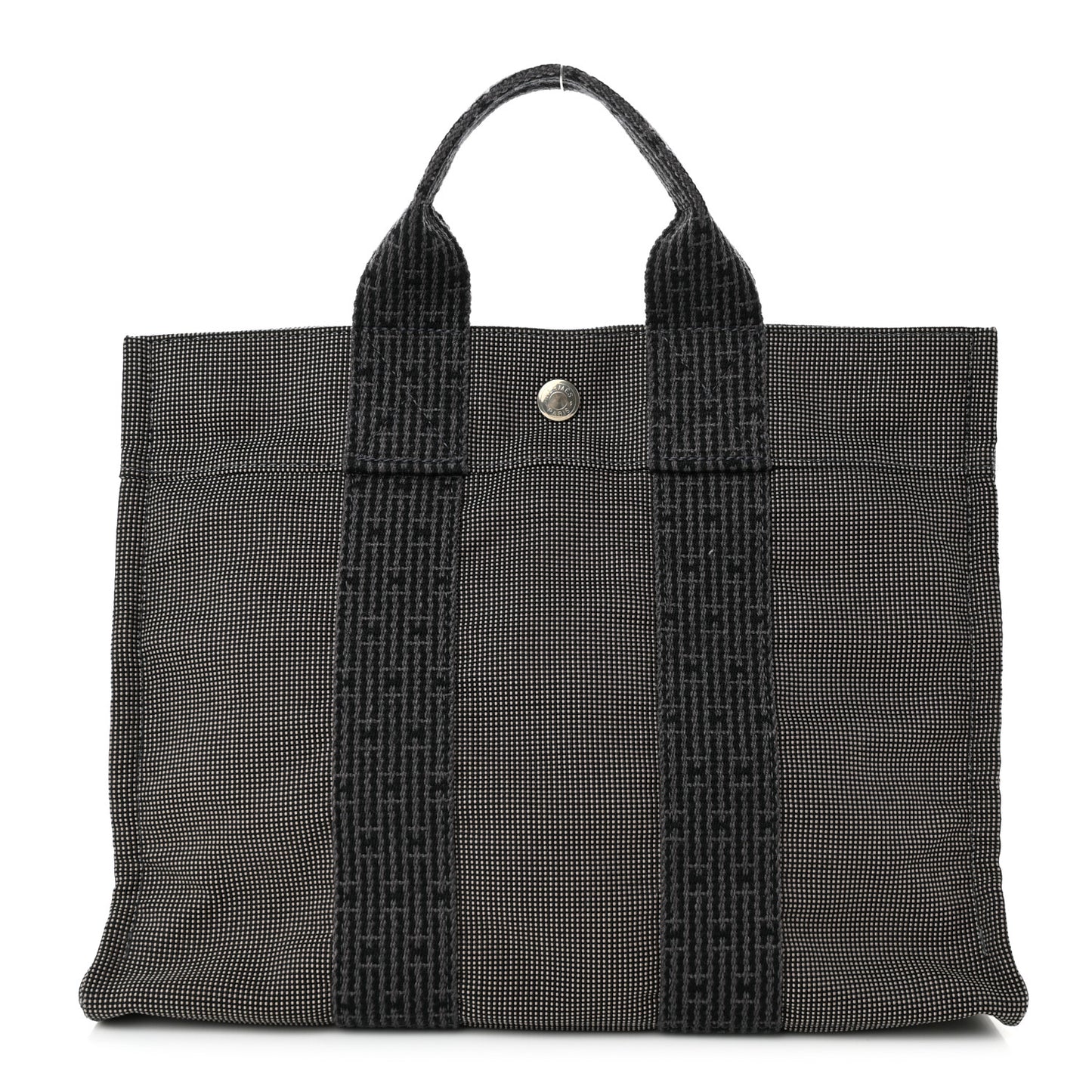 Canvas Herline PM Tote Grey