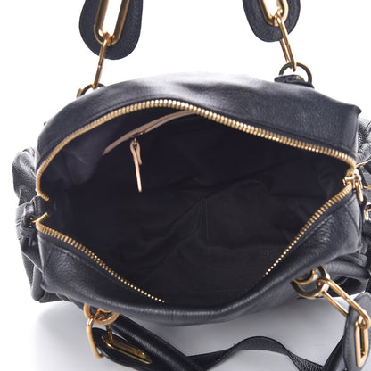 Chloe Calfskin Medium Paraty Black 6 of 9