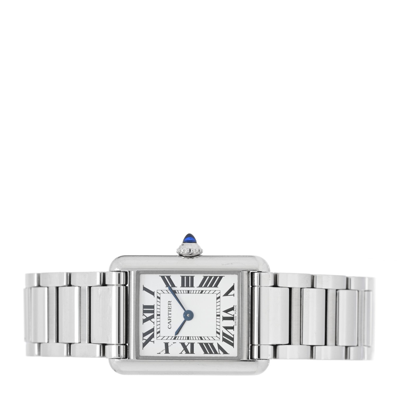 Cartier Stainless Steel 22mm Tank Must Quartz Watch 2 of 4