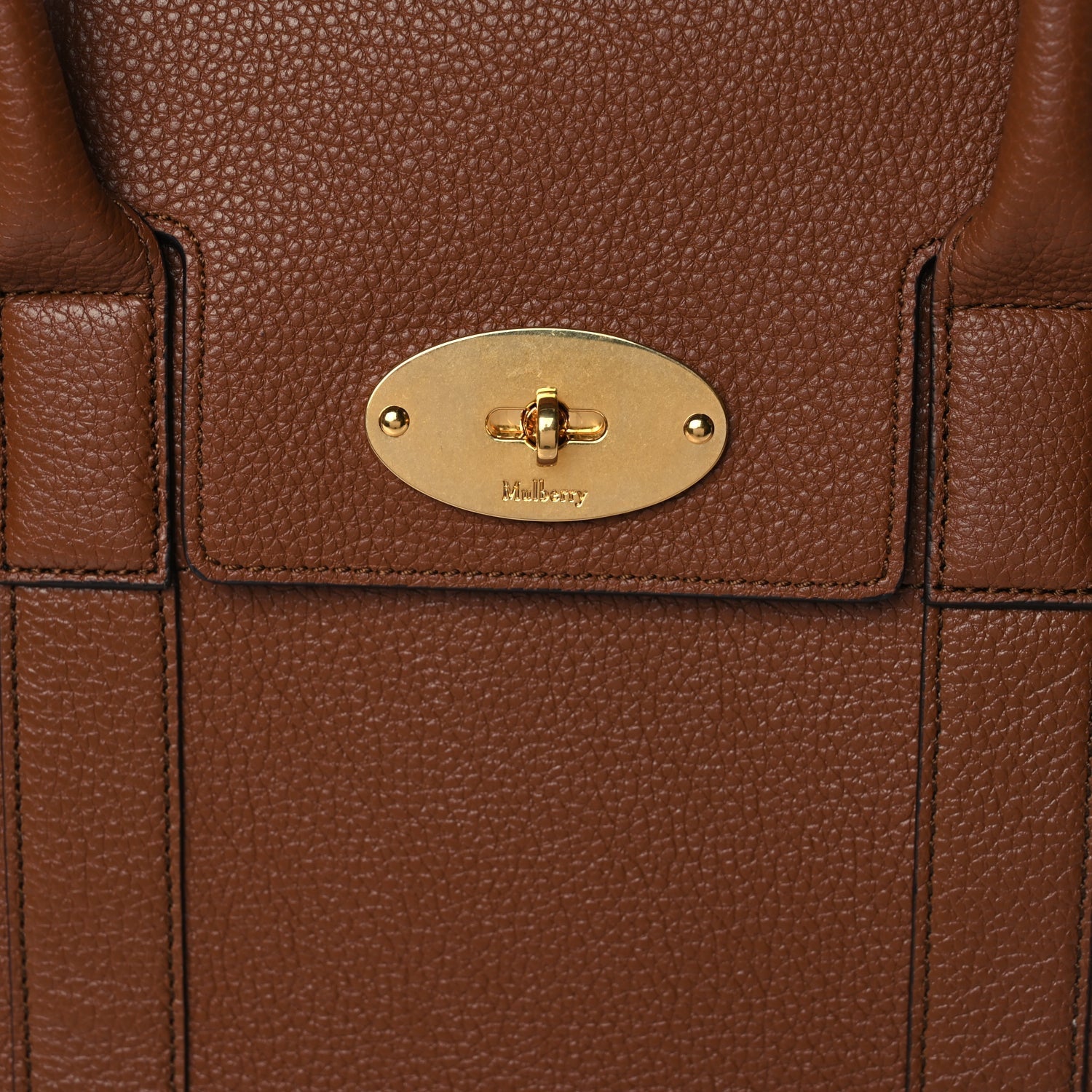 Mulberry Classic Grain Medium New Bayswater Oak Oak 6 of 8