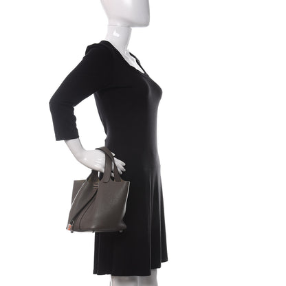 Hermes Taurillon Clemence Picotin Lock 18 PM Etain 2 of 10