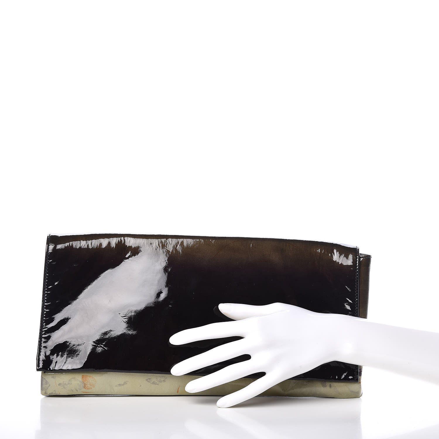 Prada Vernice Sfumata Clutch Black 2 of 13