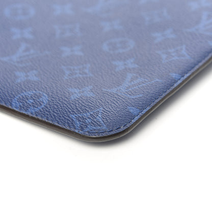 Louis Vuitton Monogram Cabas Light Pochette Pacific Blue 8 of 9