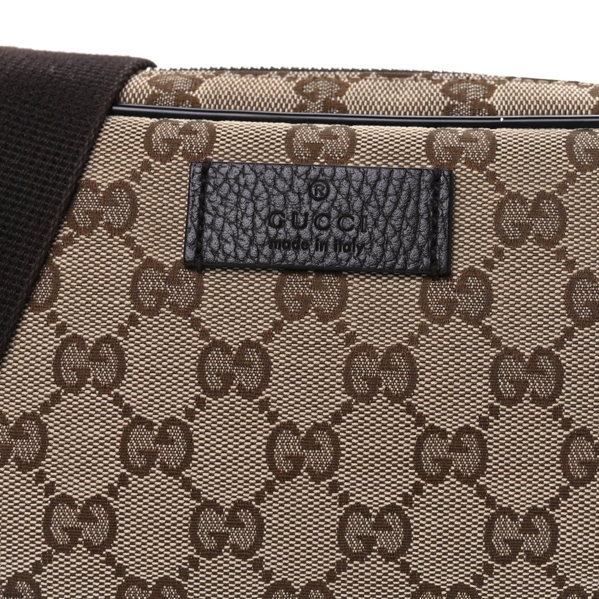 Monogram Belt Bag Beige