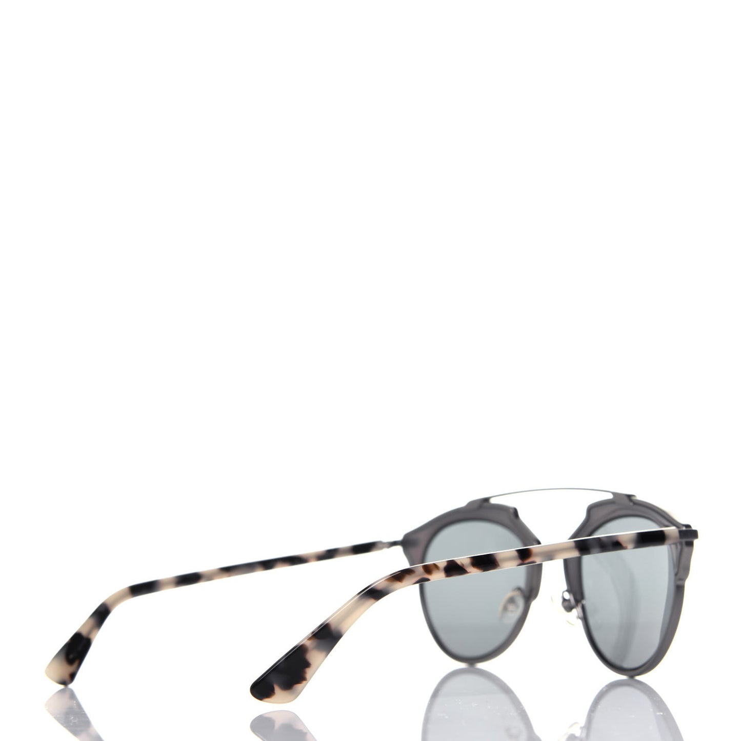 Metal Lambskin So Real Sunglasses Tortoise