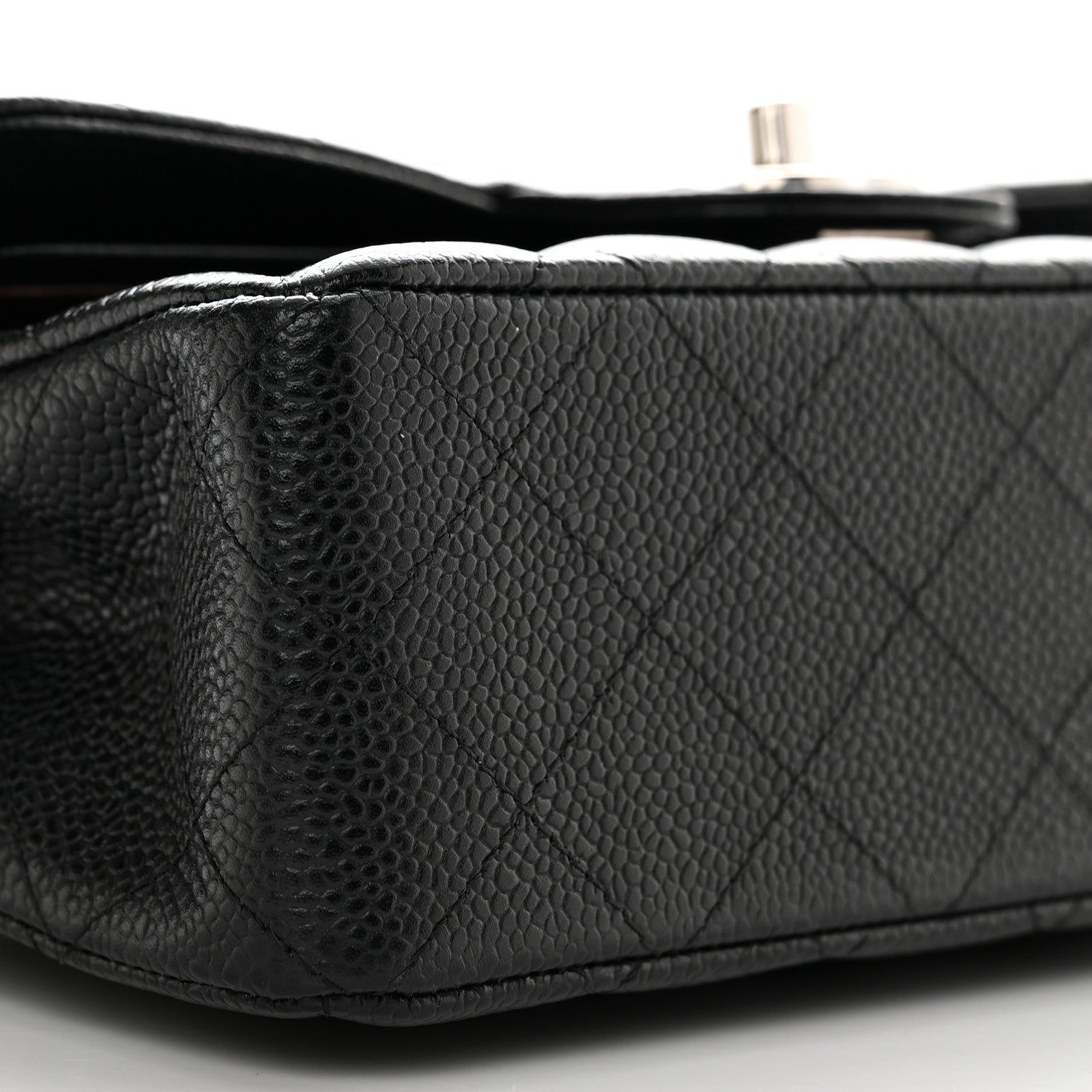 Chanel Caviar Quilted Small Double Flap Black 9 of 10