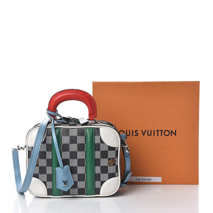 Louis Vuitton Damier Valisette BB Black White 10 of 10