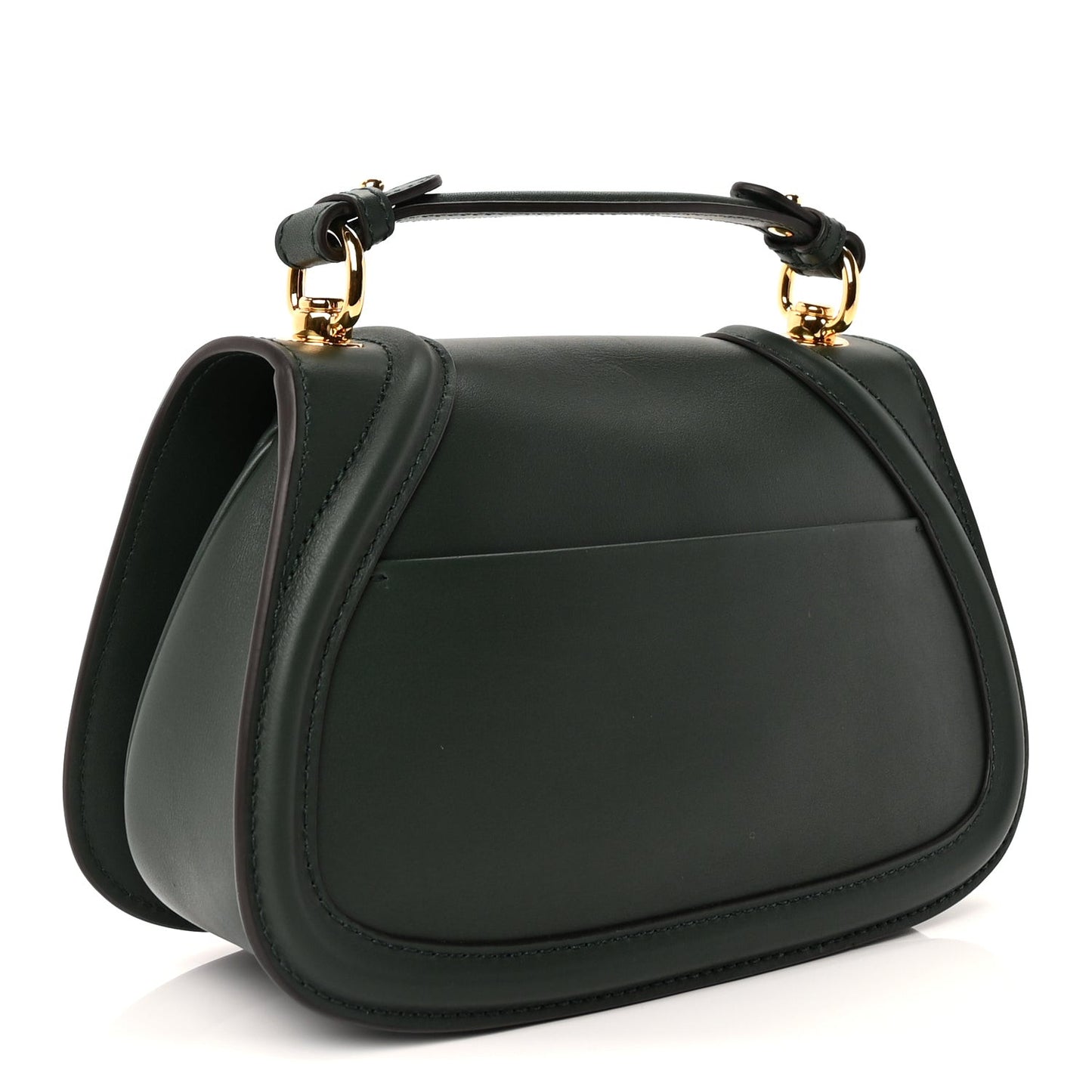 Roxy Calfskin Medium Blondie Top Handle Bag Green