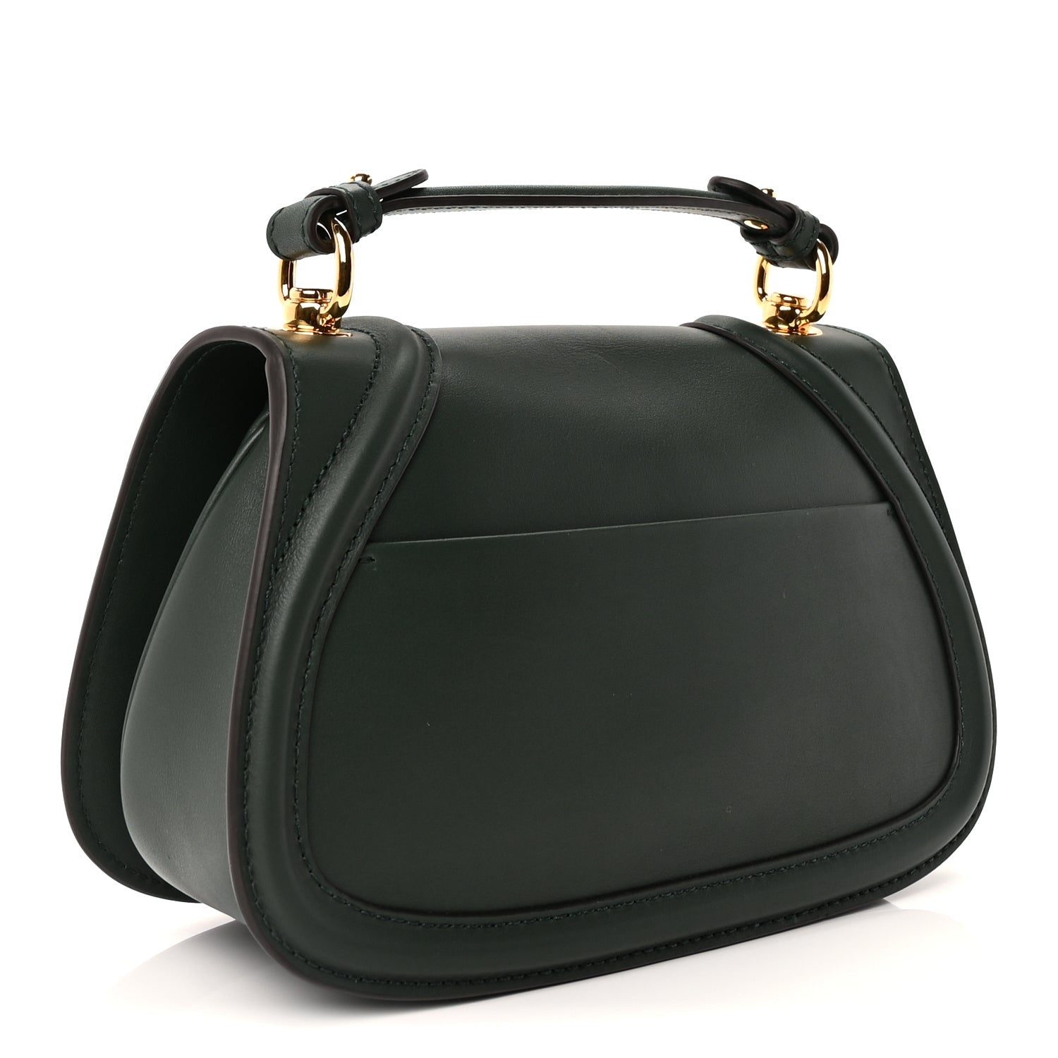 Gucci Roxy Calfskin Medium Blondie Top Handle Bag Green 2 of 8