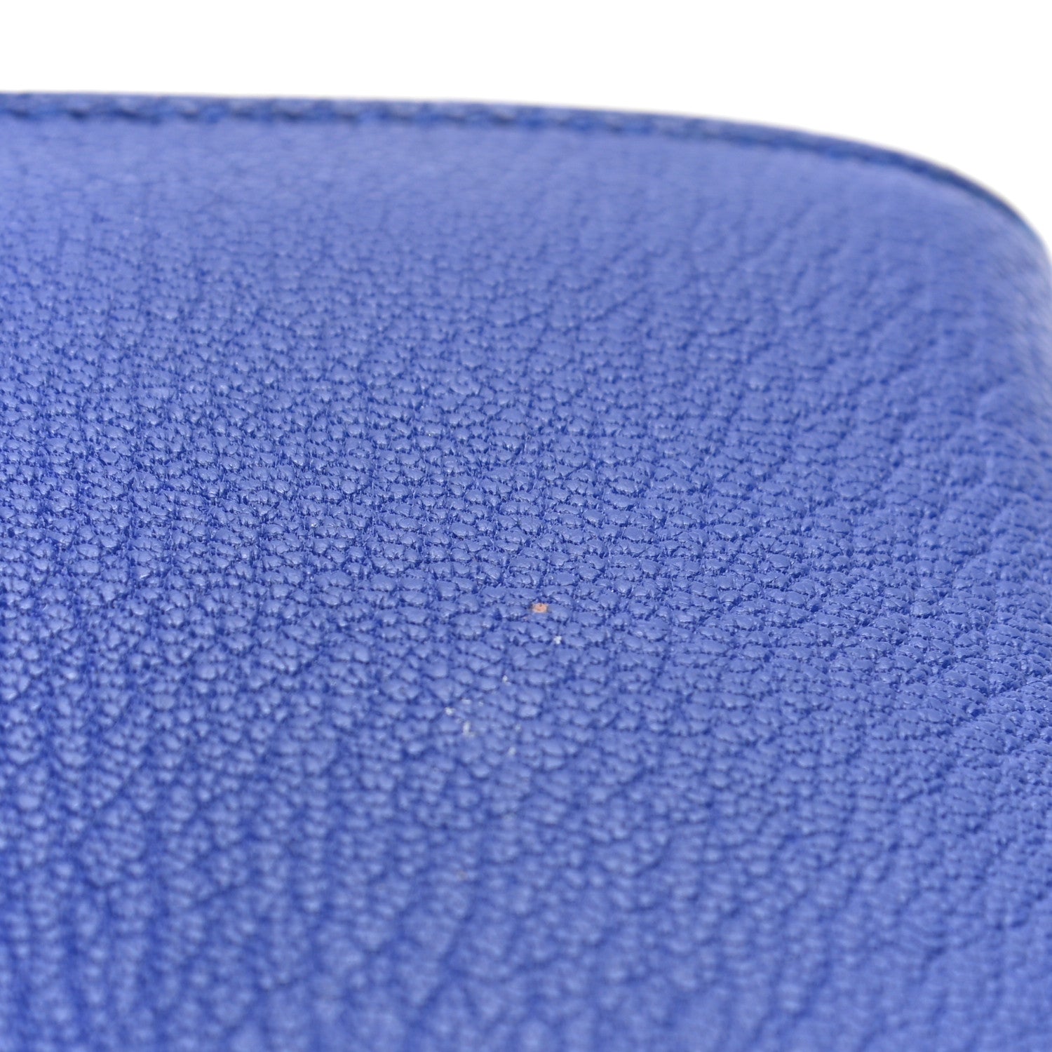Hermes Chevre Mysore Kelly Longue Wallet Bleu Electrique 8 of 8