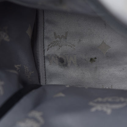 MCM Visetos Studded Medium Dual Stark Backpack White 13 of 32