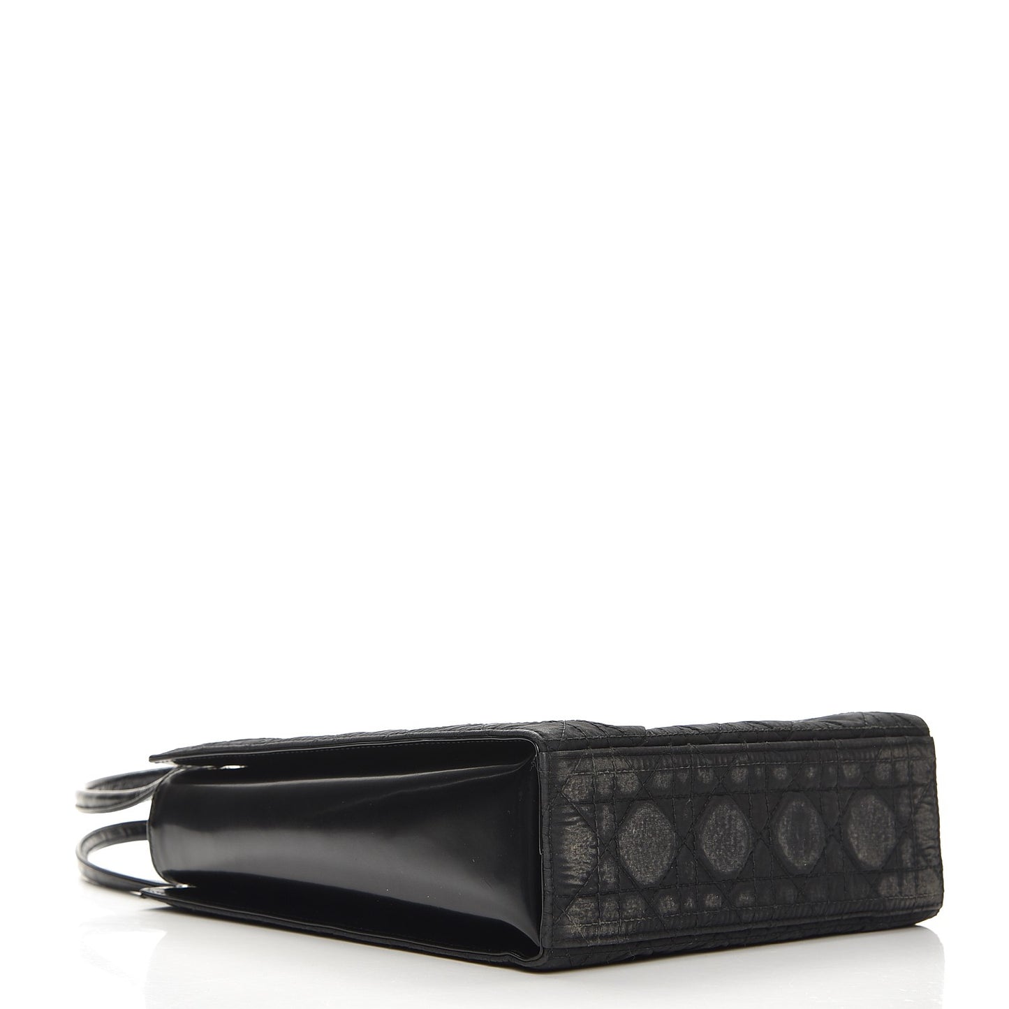 Nylon Cannage Dior Tote Black