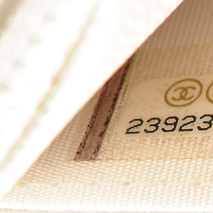 Chanel Caviar Quilted Boy Wallet On Chain WOC Ivory 8 of 8